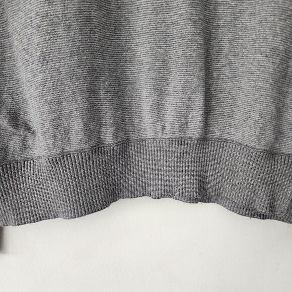 Fossil 54 Gray Long Sleeve‎ V-neck heathered sweater mens size L - Picture 4 of 8